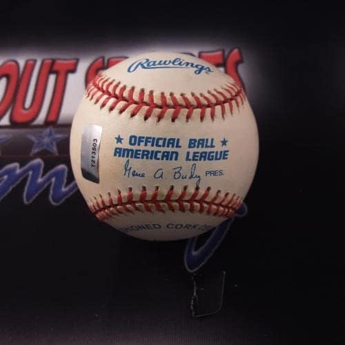 Buck Oneil автентичен потпишан Rawlings Baseball Autographed Tristar - НБА автограмираше разни предмети