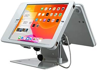 Киоск со двојна таблета-CTA Security Dual-Tablet Kiosk Stand со 2 одделни куќишта за iPad 7-ми/8-ми/9-ти генерал | iPad Air 3 | iPad pro