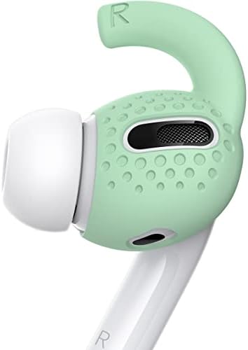 GCIOII 3 пара AirPods Pro Ear Hooks Covers [Додадена торбичка за складирање] Надградени анти-лизгачки спортски уши ги опфаќа додатоците