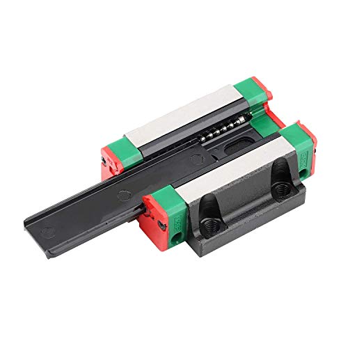 MSSOOMM 15mm EGW15 CNC Square Linear Guide Rail Comp 4PCS EGW15-28.35 инч / 720мм +8pcs EGW15 - лизгач на лизгачот на CA за 3D печатач