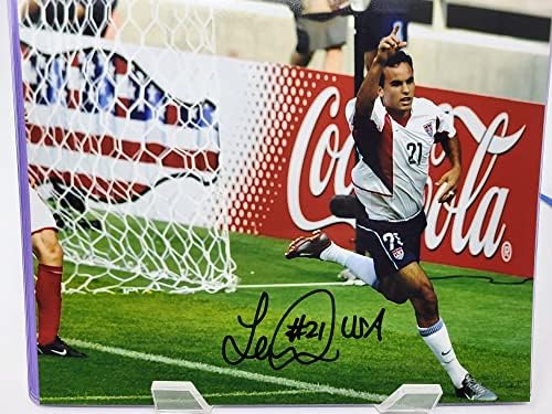 Ландон Донован потпиша 8x10 Фото Фото Галакси Светски куп во САД Фудбалска легенда