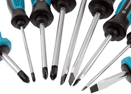 Шрафцигер 9PCS/Поставете хром ванадиум челик мулти алатка алатка за алатки за шрафцигер Поставете ја алатката за глава Поправка