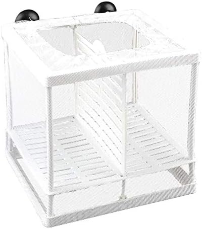Кутија за одгледувач на одгледувачи на одгледувачи за бебиња риба риба Изолација нето риба резервоар за инкубатор кутија за виси додатоци