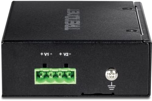 Тренднет 95W 2-порт Индустриски 2.5G POE ++ инјектор, поддржува POE IEEE 802.3AF, POE+ IEEE 802.3AT, и POE ++ IEEE 802.3BT,