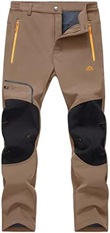 Зимски панталони Magcomsen Снежни скијачки панталони 4 џебови отпорни на вода панталони за пешачење