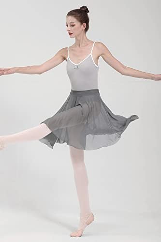 Танц Елита - здолниште со должина на коленото за жени - Класично балетско здолниште