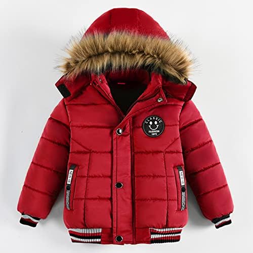 Зимски палта на Кагајд за деца деца зимско момче јакна палто со капѓано модно дете топло облека јакна момчиња палто со лагер