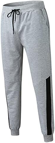 Xxzy mens pants тенок вклопат атлетски мажи со џемпери со џебови јога џогери средно-половински обични баги карго панталони мажи