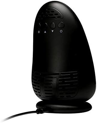 Moveski A8 Монитор за квалитет на воздухот PM2.5 Мерач на влажност на температурата RH Вграден 1000mAh -black