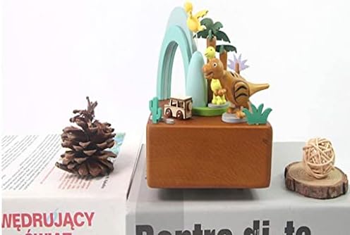 Музички подароци на Луваду, дрвена музичка кутија звук креативен звук дизајн кутија, 18 ротирачки музички кутии музички накит кутија