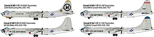 Роден 337-1/144 - Конваир Б-36Д Мир Авион Скала Модел Пластични комплет