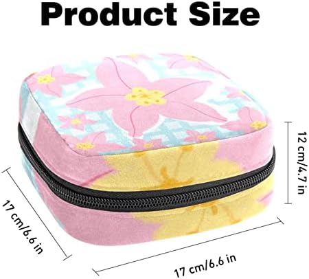 Санитарна торба за складирање на салфетка, менструална торба со торбички за гаќички за тампон, женски производ со патент за тинејџери
