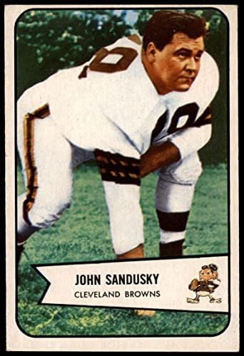 1954 Bowman # 28 John Sandusky Cleveland Browns-FB Dean картички 5-Ex Browns-FB
