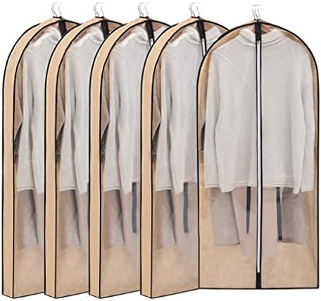 SLNFXC Облека Виси Прашина Покритие Облека Облека Костум Палто Чанти За Складирање Неткаен Ткаенина Облека Торба