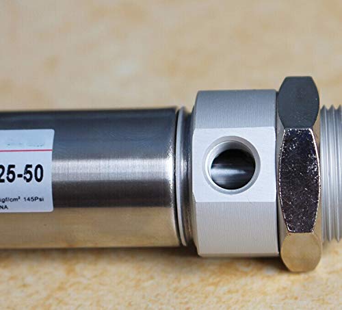 Fevas Bore 32mm x 25 mm мозочен удар CDM2B не'рѓосувачки челик мини тип пневматски цилиндар на воздухот