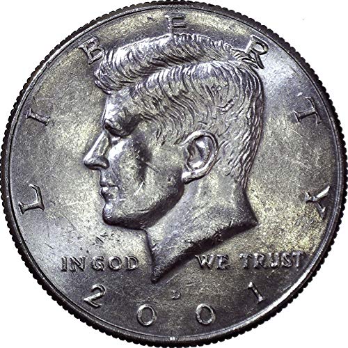 2001 Д Кенеди Половина Долар 50С За Нециркулирани