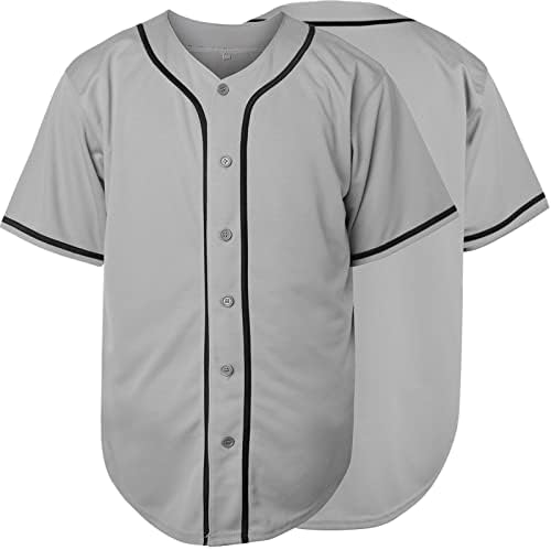 Мезосперо обичен копче надолу празно Бејзбол дрес со краток ракав хипстер хип хоп маици