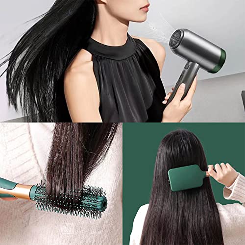 Дапин 4-пакувачка четка за коса постави анти-статичка масажа овална чешел тркалезна коса четка вентилација за коса четка за