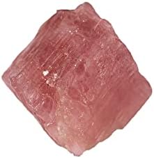 GEMHUB EGL овластен 3.45 Ct. ААА+ Пинк турмалин камен груб лековит кристал за надавање некого, природен камен со мала големина