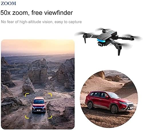 Prendre Drone со 4K HD камера за возрасни деца, WiFi во живо видео FPV беспилотни летала RC Quadcopters за почетници, Holding Hold, Custom