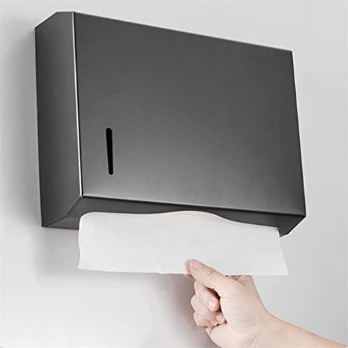 ZXDSFC Бања хартија за хартија за хартија за хартија за хартија монтиран за дупчење на хартија за дупчење, диспензерот тоалет кујнски ткиво кутија