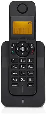 SJYDQ Телефонски систем за проширување на безжичен систем со 1 слушалка, лична карта/повик на повик, прилагодлива осветленост на ЛЦД, рачен