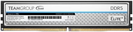 TeamGroup Elite Plus DDR5 8GB 4800MHz PC5-38400 CL40 Неисправен не-ECC 1.1V UDIMM 288 PIN DESKTOP MEMORY MODULE RAM меморија-TPSD58G4800HC40016