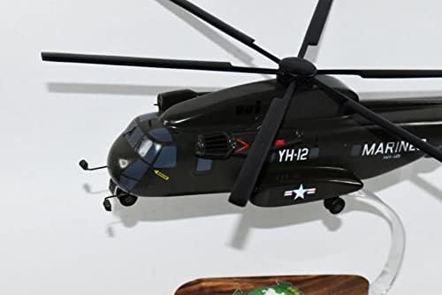 Ескадрила Носталгија ДОО Сикорски CH-53D морски пастув, HMH-463 Pegasus Model, 1/74-та скала, модел на махагони