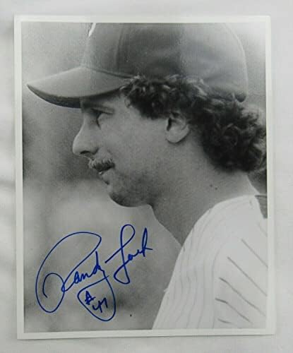 Ренди Лерч потпиша автоматски автограм 8x10 Фото I - Автограмирани фотографии од MLB