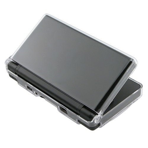 Everydaysource компатибилен со Nintendo DS Lite Crystal Case, Clear + Free 2 пакет на еднократно покритие на LCD на еднократно користење
