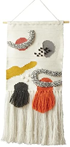 Саро животен стил Апстракт ткаен wallид виси