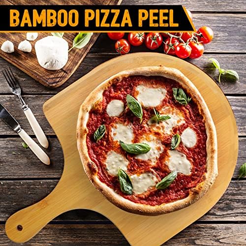 Geebobo Pizza Stone за рерна, 4 парчиња правоаголник пица сет, печење камења за пица за скара и рерна, трајно безбеден термички шок отпорен