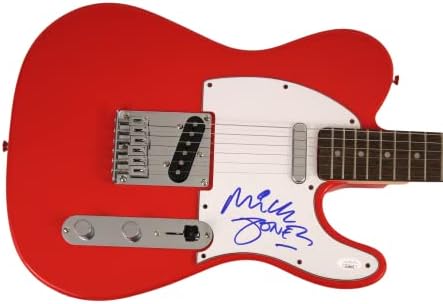Мик onesонс потпиша автограм со целосна големина RCR Fender Telecaster Electric Guitar W/ James Spence JSA Автентикација - Clash & Big