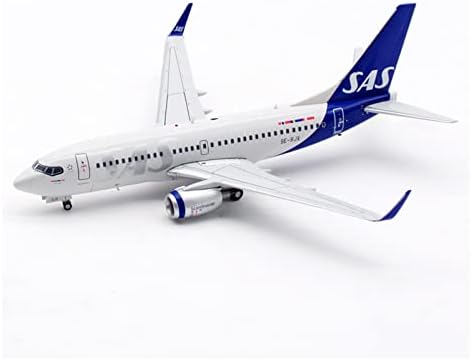 Модели на авиони Appliqe 1: 200 за SAS Scandinavian Airlines Boeing B737-700 SE-RJX скала легура модел на модел колекција графички приказ