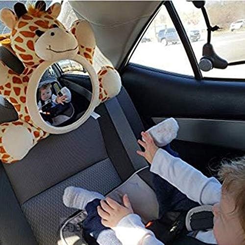 Огледало за бебиња за дете за деца за задните огледала за безбедност на бебиња кои патуваат со родители за задно свртување на седиштето