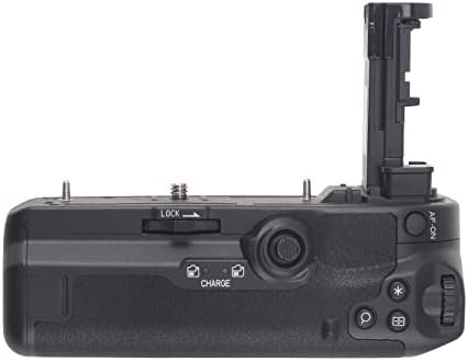 Hersmay вертикална R6 зафат на батеријата за Canon EOS R5 R5C R6 Mark II DSLR камера, заменете го за батеријата на батеријата Canon BG-R10