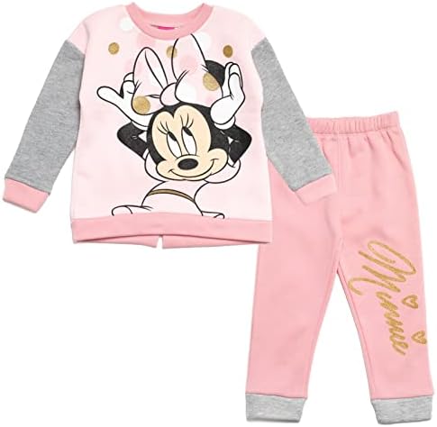 Дизни Мини глушец Мики Маус руно џемпер и панталони поставени новороденчиња на Биг Кид