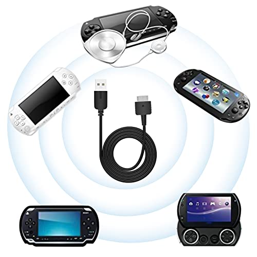 Lusgawer PS Vita Полнач КАБЕЛ USB Податоци &засилувач; Полнач Кабел Компатибилен Со Sony Playstation, 3.3 ft Замена PSV 1000 Кабел