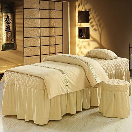 Zhuan Цврста боја Масажа за масажа за убавина за масажа за масажа за масажа, памучни памучни масажа за памучна масажа против лизгање на здолниште