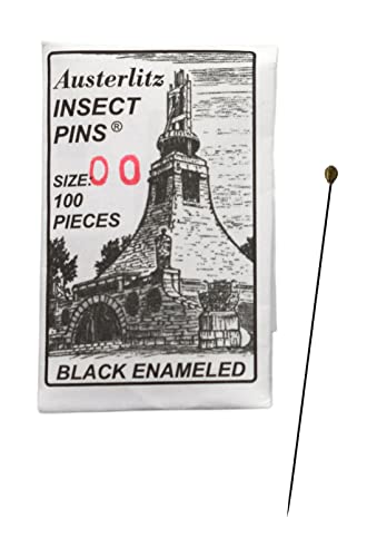 100PK премиум инсекти Ентомологија Дисекција иглички, големина 00 - Музејска оценка