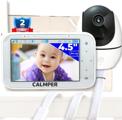 Помирен Видео Монитор За Бебиња Со Камера И Аудио-Долг Дострел Монитор За Бебиња без WiFi Монитор За Бебиња Монитор За Бебиња - Безжичен
