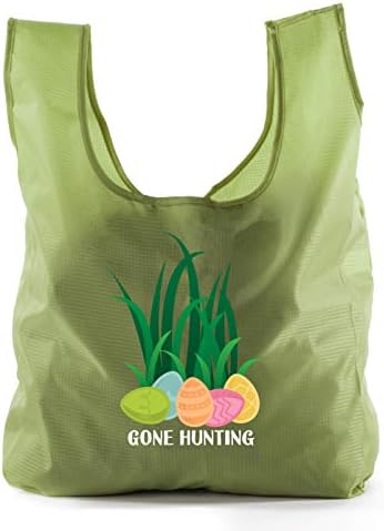 Велигденски торби за корпи, рефус торбички за намирници што можат да се користат, вреќи за лов на јајце -