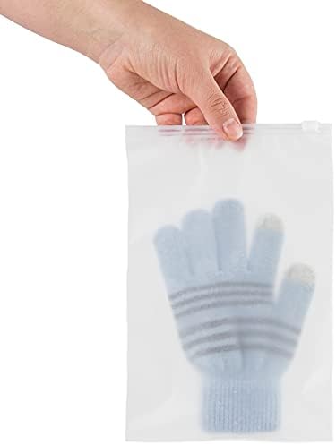 Замрзнати слајд поштенски пластични кеси за производи за пакување - 6x9 - 100 пакувања - Пластични кеси за пакување - мали поштенски кеси