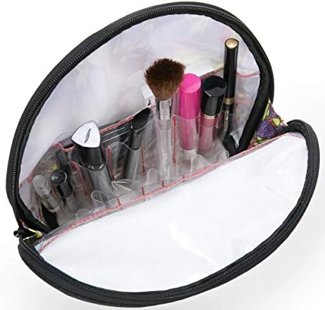 Анг &засилувач; Јан Симпатична Секојдневна Торба За Шминка + Торба За Шминка За Патување Со Разделувачи | Козметичка Кутија Со
