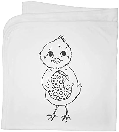 Azeeda 'Велигденско пиле' памучно бебе ќебе/шал