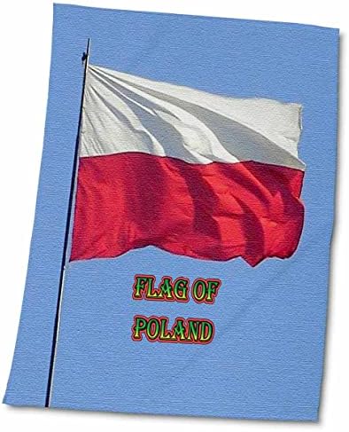 3Drose Sandy Mertens Flags of the World - Flag of Poland Canvas Photo - крпи