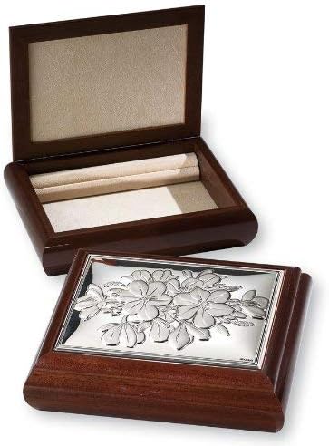 925 Стерлинг Сребрена Кутија За Накит Организатор Складирање. Произведено ВО ИТАЛИЈА