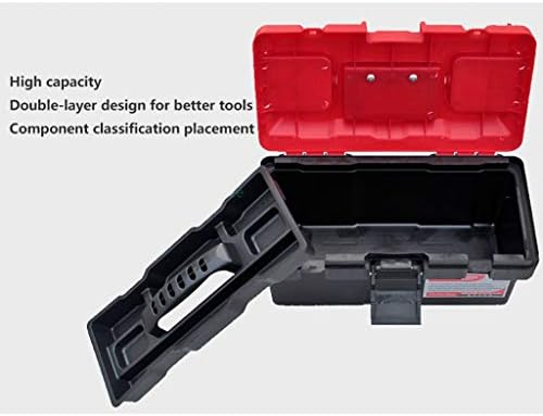 PEPDRO задебелена пластична кутија за складирање преносна кутија за складирање Електричар Поправка на повеќефункционални хардверски