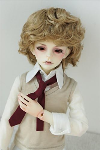 JD219 7-8INCH 18-20CM 1/4 MSD MODE UNISEX CURL SYNTHETIC MOHAIR BJD DOLL PIG