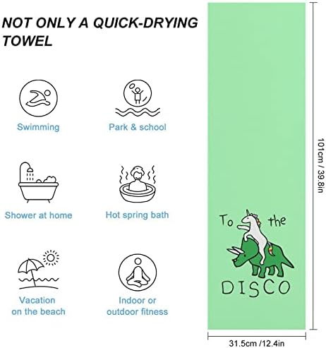 Еднорог Возење Трикератопс Диско Брзи суви крпи за миење садови високо апсорбирани крпи на лицето лице за рачни крпи за бања бања хотел